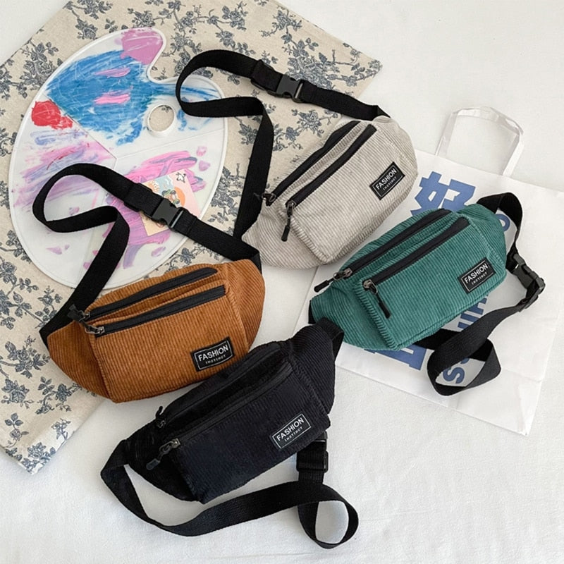 Sac Banane en Velours