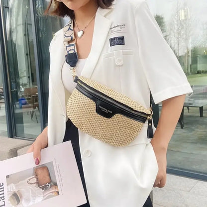 Sac Banane Femme Beige