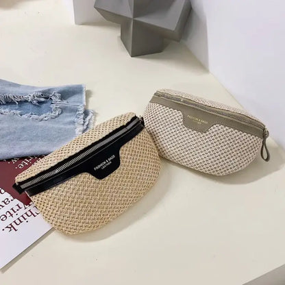 Sac Banane Femme Beige