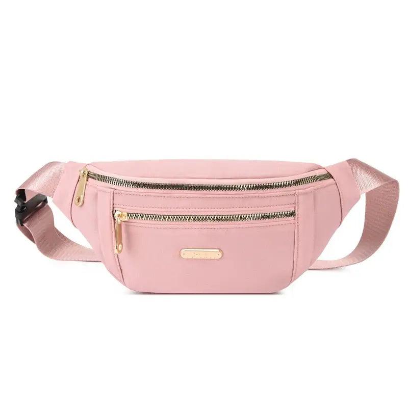 Sac Banane Femme Imperméable Rose