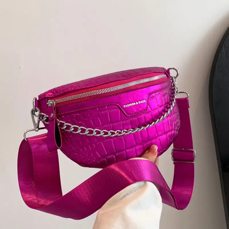Sac Banane Femme Rose