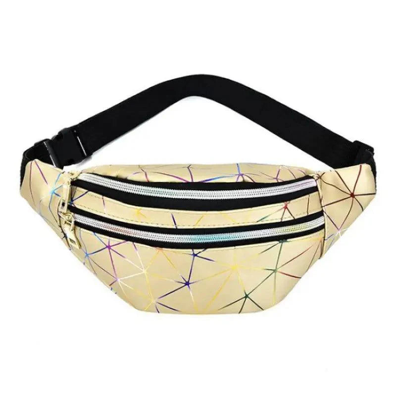Sac Banane Géométrique Jaune