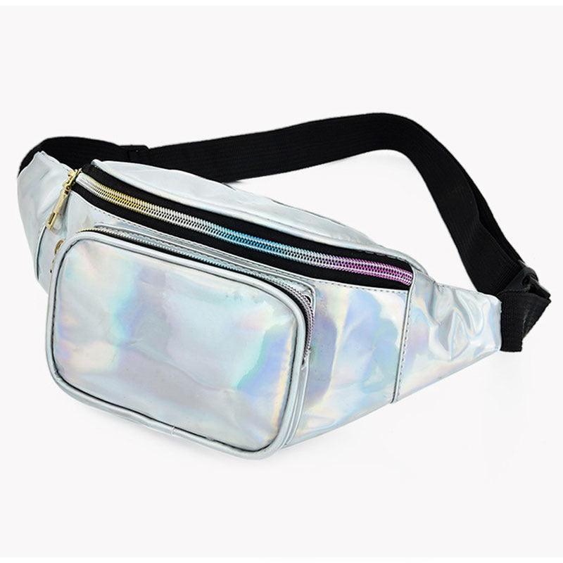 Sac Banane Holographique - Gris