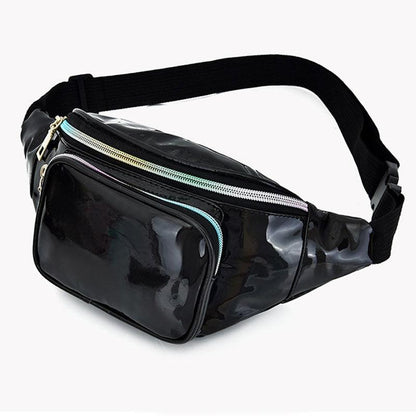 Sac Banane Holographique - Noir