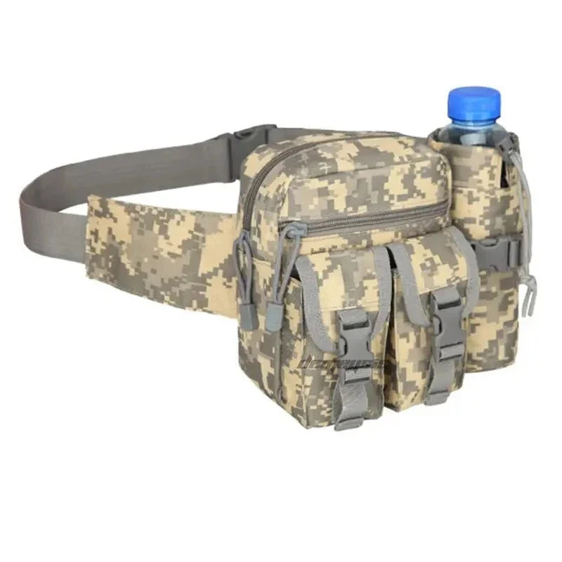 Sac Banane Homme Militaire Beige