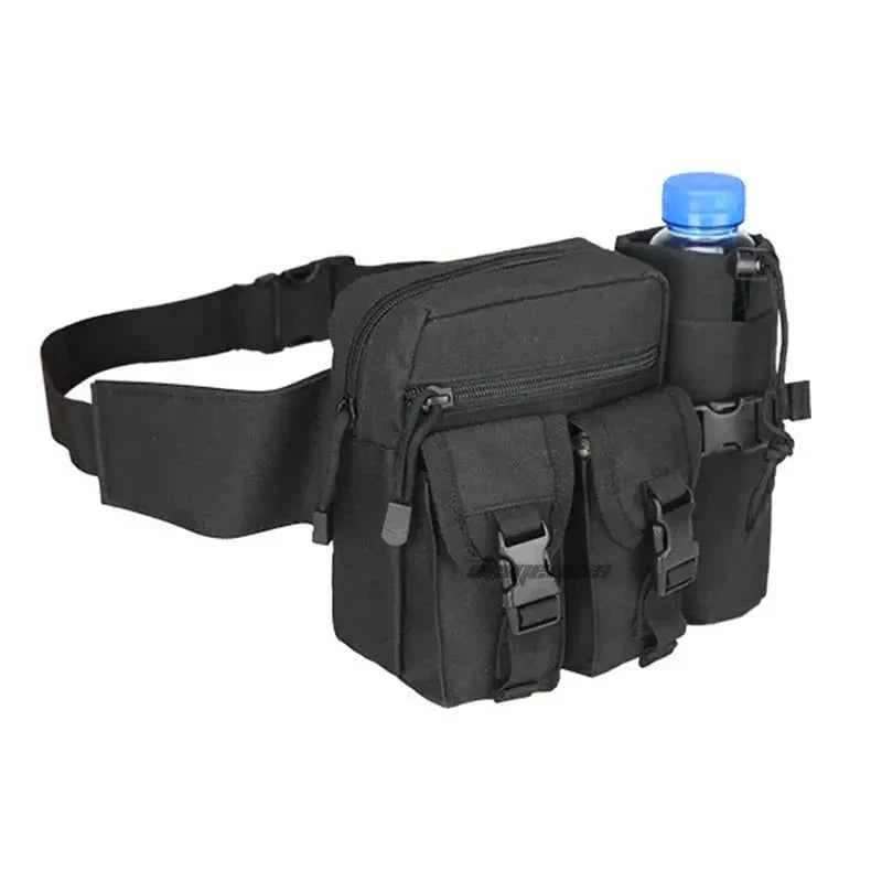 Sac Banane Homme Militaire Noir