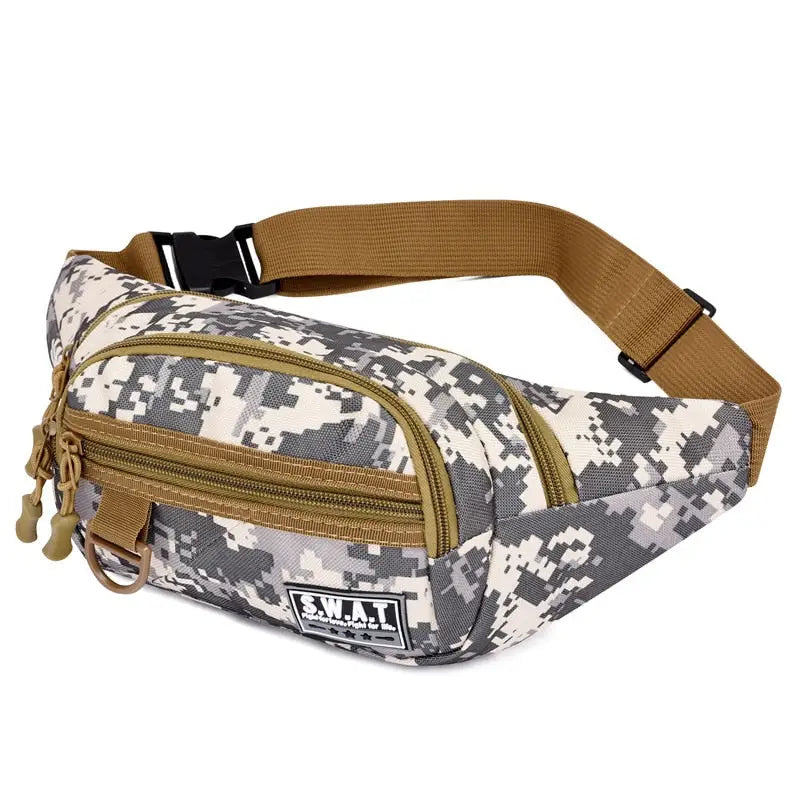 Sac Banane Homme Militaire Souple Kaki