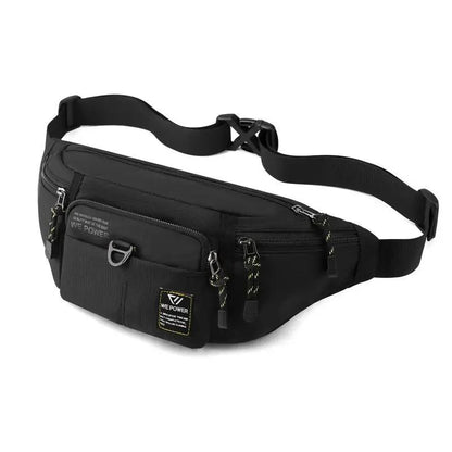 Sac Banane Homme Voyage Noir