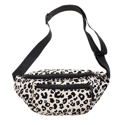 Sac Banane Léopard - Blanc