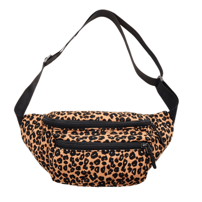 Sac Banane Léopard - Marron
