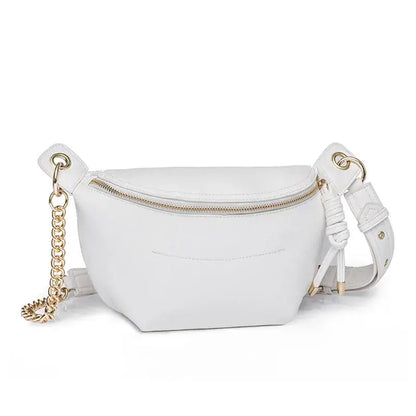 Sac Banane Marron Blanc