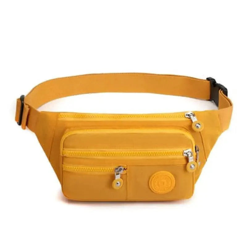Sac Banane Multi Poche Jaune