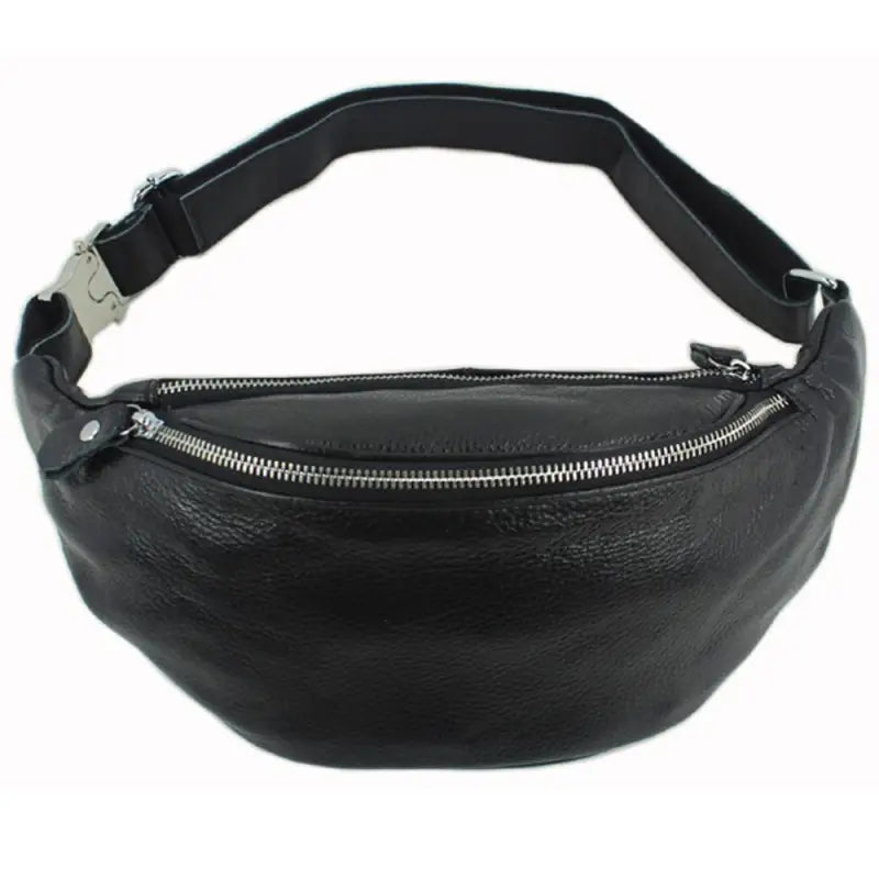 Sac Banane Noir Cuir