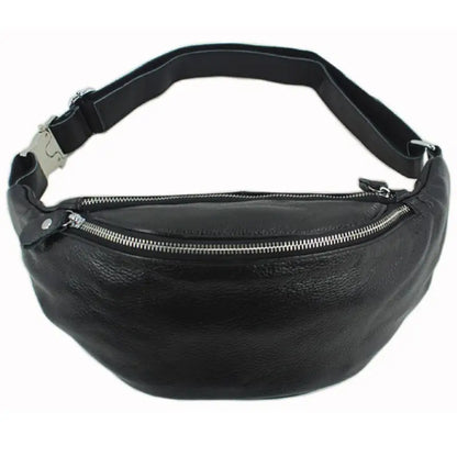 Sac Banane Noir Cuir