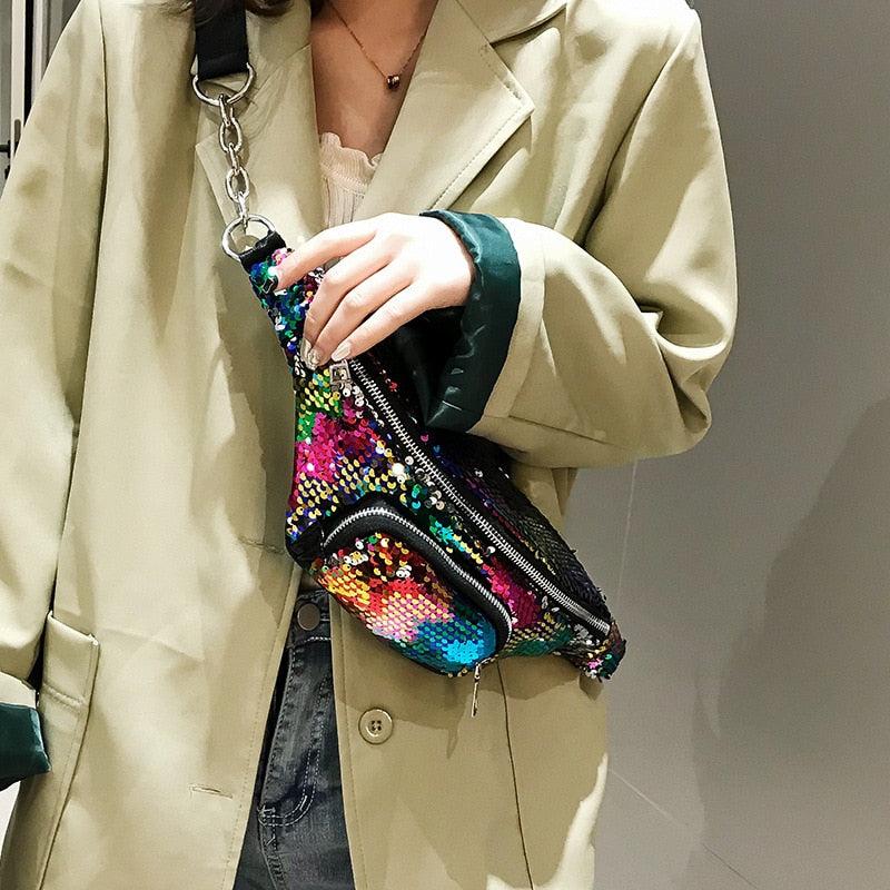 Sac Banane Sequin