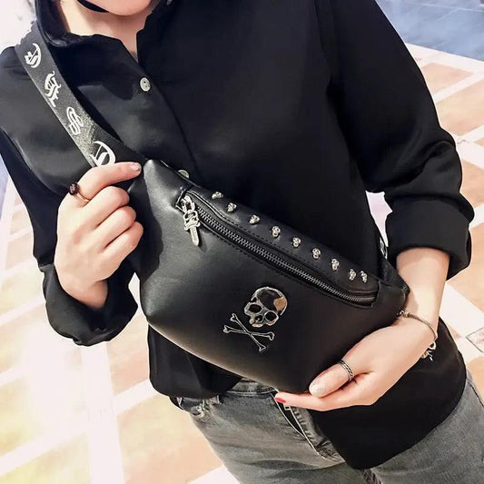 Sac Banane Tête de Mort