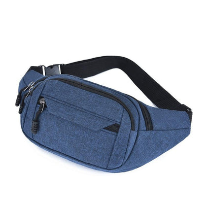 Sac Banane Tissu - Bleu