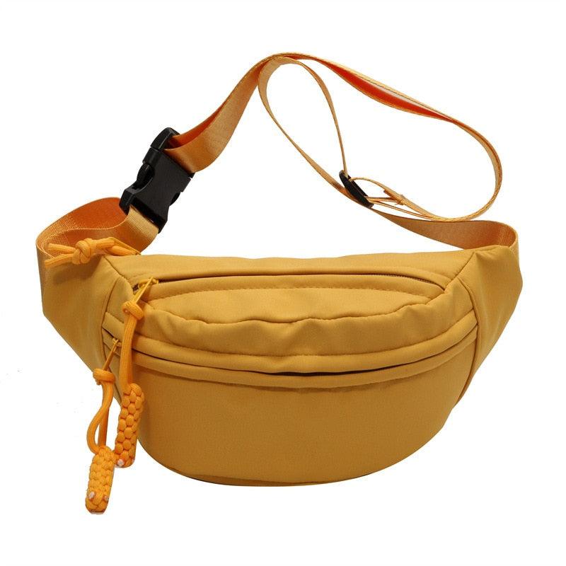 Sac Banane Toile - Jaune