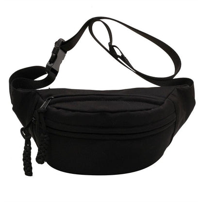 Sac Banane Toile - Noir