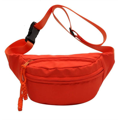 Sac Banane Toile - Rouge