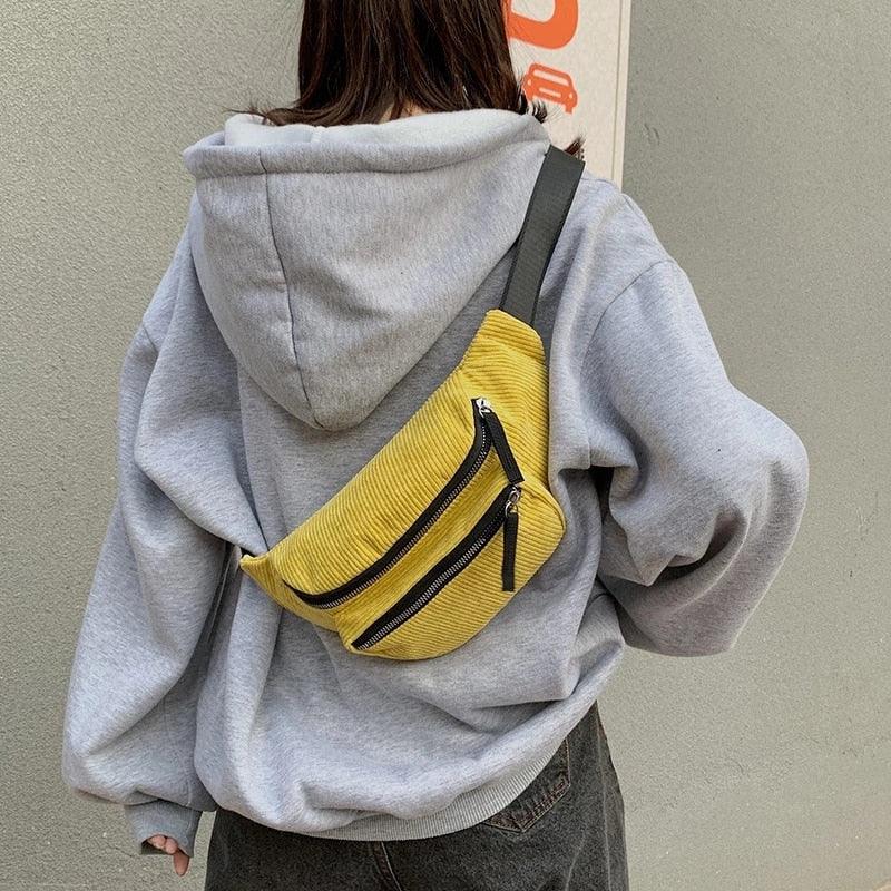 Sac Banane Velours