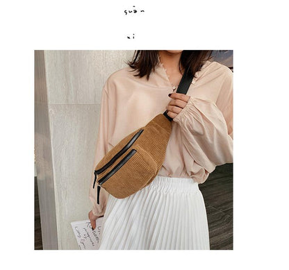 Sac Banane Velours