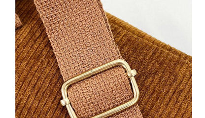 Sac Banane Velours Cotelé