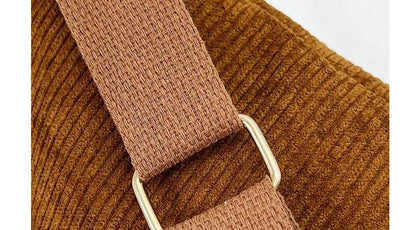 Sac Banane Velours Cotelé