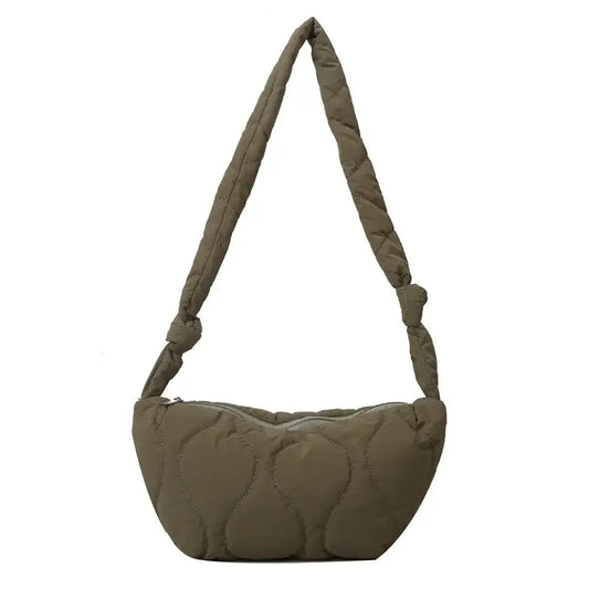 Sac Banane XL Matelassé Vert