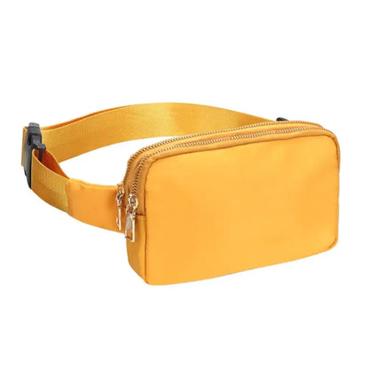Sac ceinture de couleur jaune pour homme et pour femme