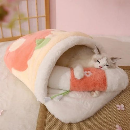 sac de couchage chat apaisant