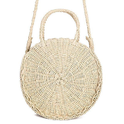 Small Beige Sac de Plage - Clara