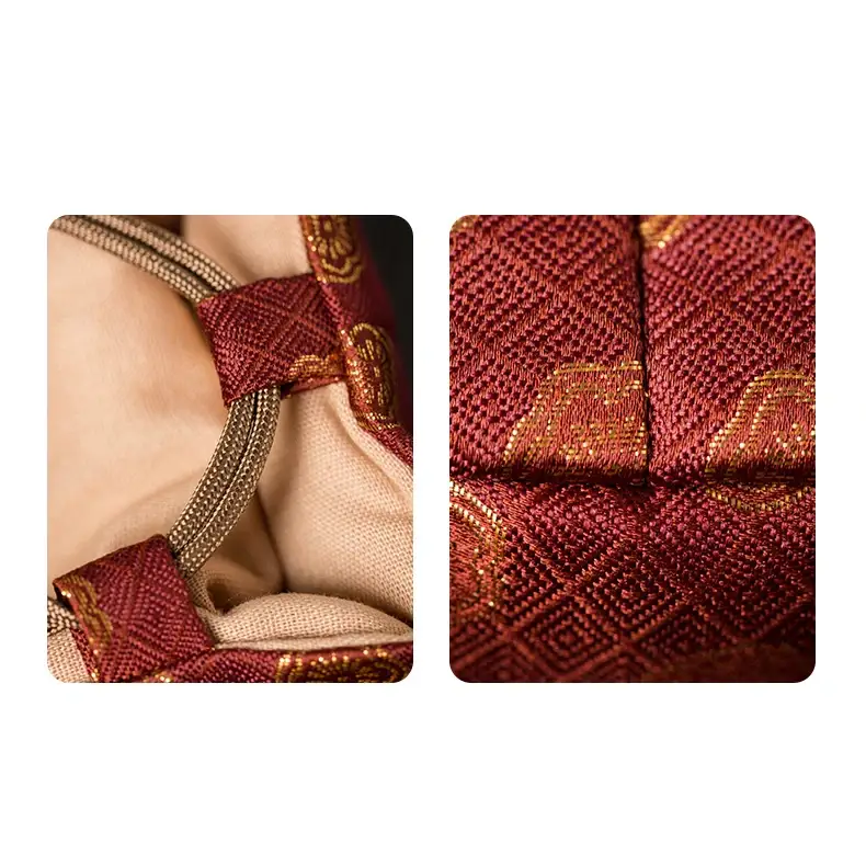 Sac de voyage pour théière et set de thé