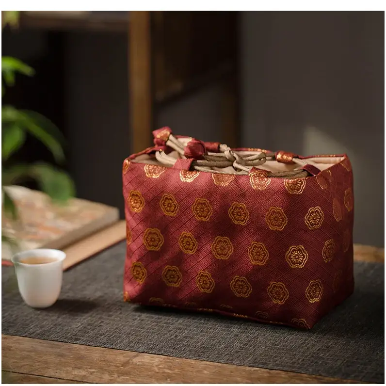 Sac de voyage pour théière et set de thé