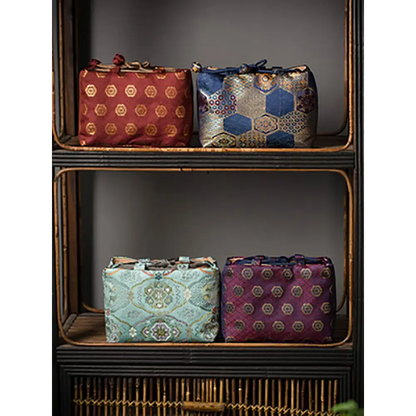 Sac de voyage pour théière et set de thé
