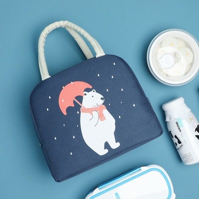 Sac Isotherme Repas Ours Blanc