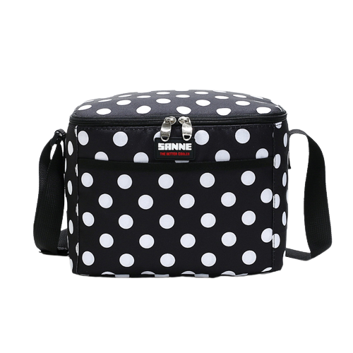 Sac à Déjeuner Pois Blanc
