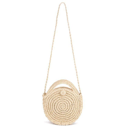 Sac en Paille Rond - Mia