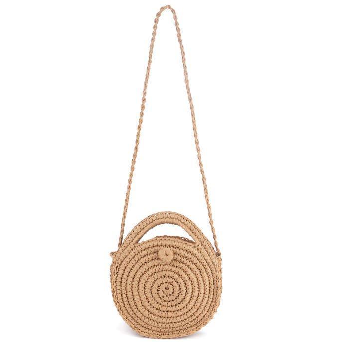 Sac en Paille Rond - Mia