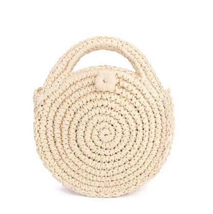 Sac en Paille Rond - Mia