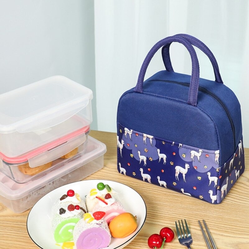 Sac Isotherme Repas Bleu Alpagas