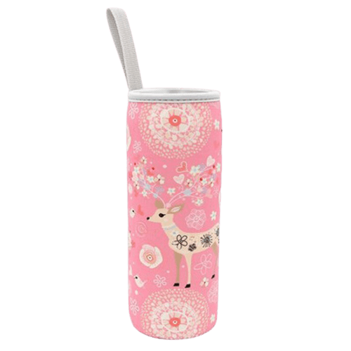 Sac Isotherme Bouteille Biche Rose