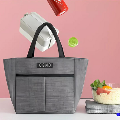 Sac Isotherme Gris Élégant