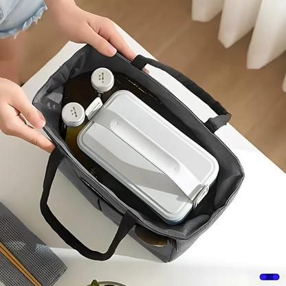 Sac Isotherme Gris Élégant
