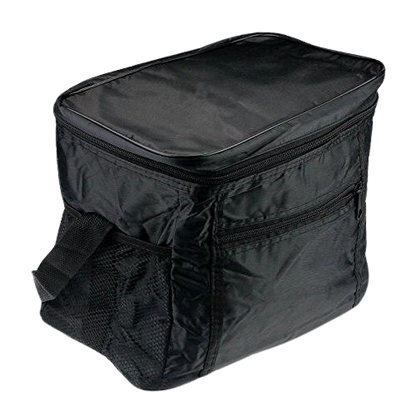 sac isotherme livraison repas noir