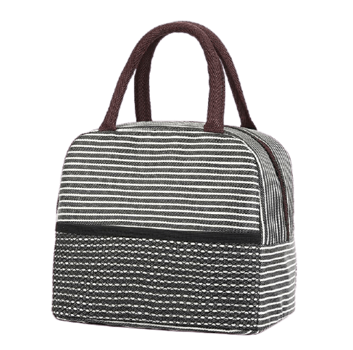 Sac Isotherme Repas Blanc Et Noir