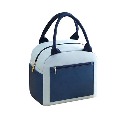 Lunch Bag Isotherme Bleu Ciel Compartimenté