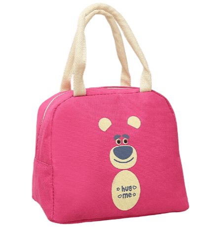 Sac Isotherme Repas Ours Rose