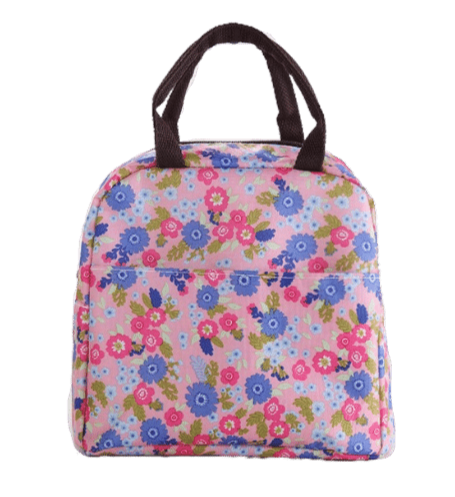 Sac Isotherme Repas Fleuris