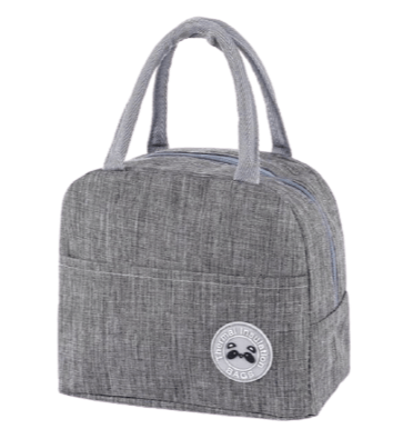 Sac Isotherme Repas Gris Panda